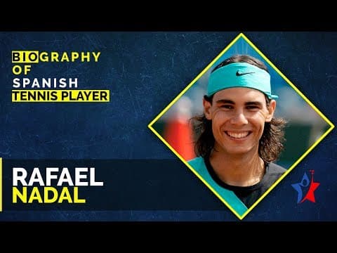 The story of rafael nadal-professional tennis player