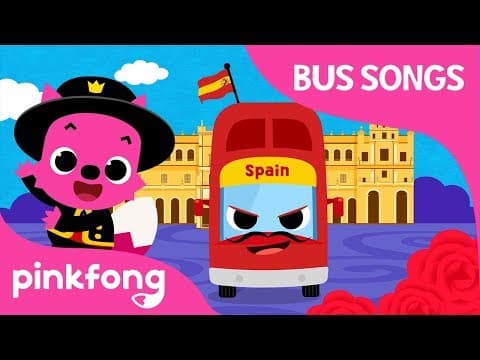 Spain Tour Bus | ¡Hola España | Car Songs