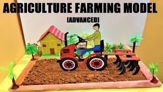 agriculture farming working model | science project