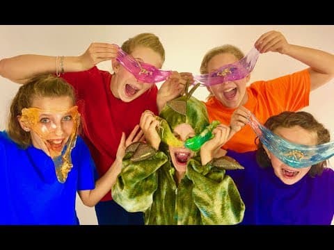 Learn English Colors Dinosaur Fossil Putty