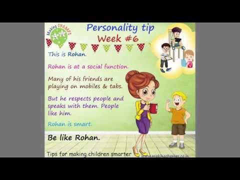 Personality Tips for Children