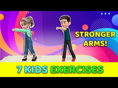 7 Kids Exercises For Stronger Arms