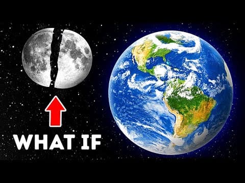 What if the Moon broke in half?