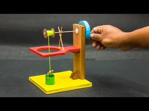 Science Projects | Pulley Working Model
