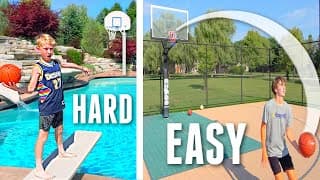 TEN EASY to IMPOSSIBLE Trick Shots