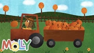 Counting Pumpkins A HALLOWEEN SONG  Miss Molly Sing Along Songs