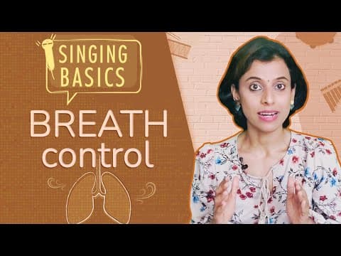 Singing Basics Ep #2 - Breath Control | VoxGuru ft. Pratibha Sarathy
