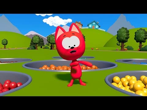 Kitty's Games - Pools with colored balls - premiere on the channel