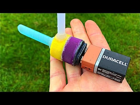 How to make amazing water pump