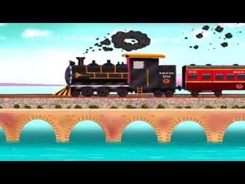 Chuk chuk rail gaadi - children's rhymes - hindi rhymes