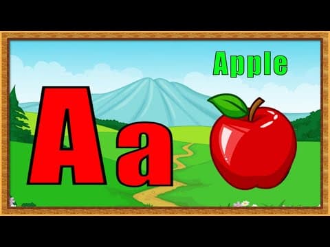 Learn alphabets for toddlers - alphabets for kids to learn - learn abc for preschool