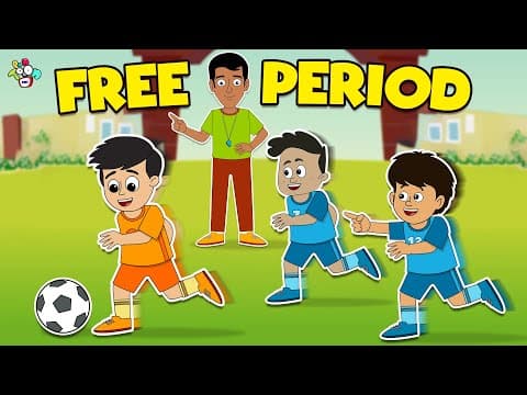 School's Free Period | PT Period | Hindi Stories | Hindi Cartoon | हिंदी कार्टून | Puntoon Kids