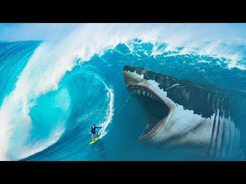 What If Megalodon Sharks Didn't Go Extinct?