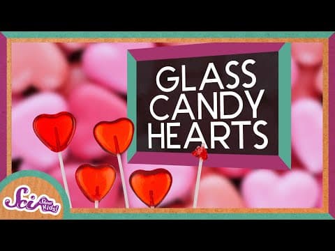 Make Candy Glass Hearts! | A Valentine's Day Activity! | The Science of Cooking!