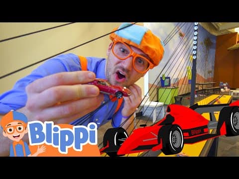 Blippi learns at the children's museum videos for toddlers