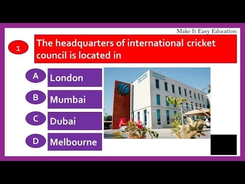 SPORTS QUIZ || TEST 8 || SPORTS GENERAL KNOWLEDGE