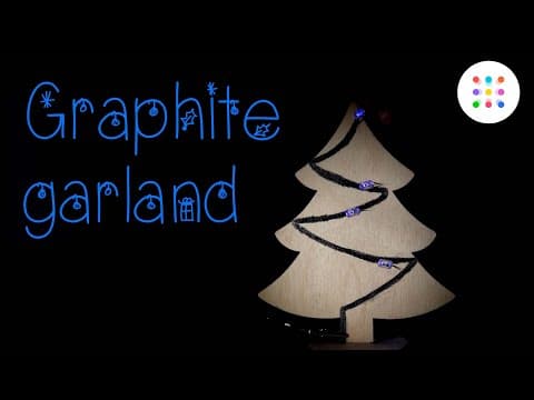 Graphite powered garland