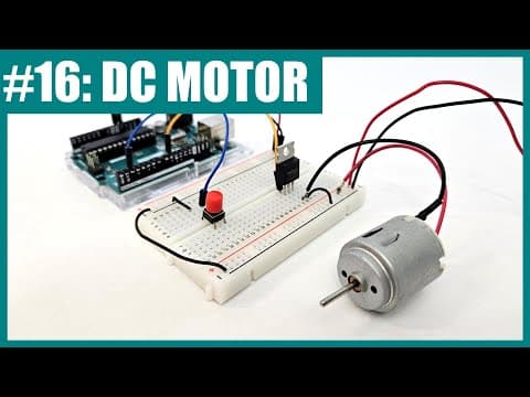 Control a DC Motor with Arduino