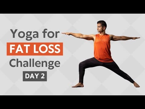 Yoga For Fat Loss Challenge | Day 2 | Yoga with Naveen