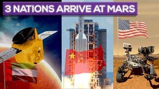 Three Nations Arrive On Mars