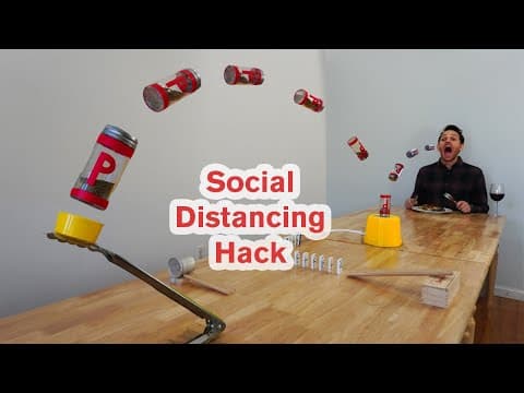 Pass The Pepper, a social distancing-themed chain reaction at dinner