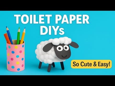 12 Genius DIY Ideas Using Toilet Paper Rolls! ♻️ Cute & Creative Crafts