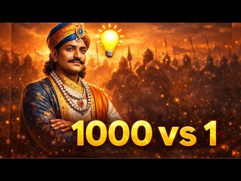 🧠 1000 सैनिकों से भी ज़्यादा ताक़तवर बीरबल क्यों था? दुनिया के सबसे चतुर आदमी की कहानी !