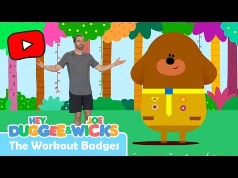 Hey Duggee & Joe Wicks: The Magic Skipping Badge | The Workout Badges