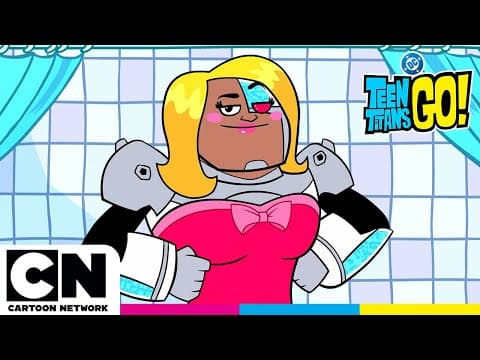 Cyborg's COMPLETE MAKEOVER 💖💫 | Teen Titans Go! | Cartoon Network UK - YouTube