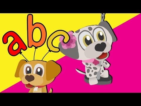 Learn the alphabet with puppy park - abc video