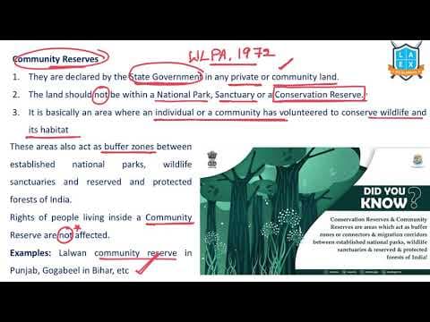 What is a Community Reserve ? || Community Reserve అంటే ఏమిటి?