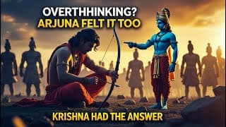 Overthinking? Arjun Felt It Too. Krishna Had the Answer | सोचने से हल नहीं मिलता