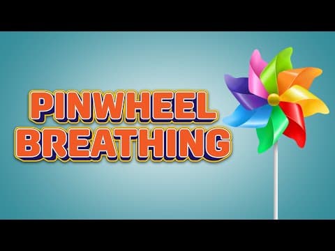 Breathing Exercise for Kids | Improve Lung Capacity| Pinwheel Breathing | Yoga for Kids | Yoga Guppy