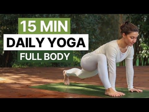 15 Min Daily Yoga Flow | Every Day Full Body Yoga Routine