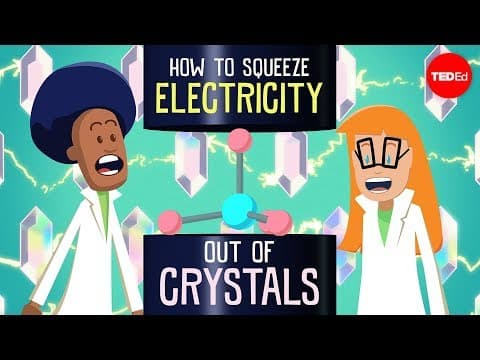 How to squeeze electricity out of crystals - Ashwini Bharathula - YouTube
