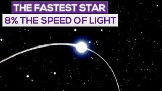 The Fastest Star Ever Seen Is Moving At 8% The Speed Of Light