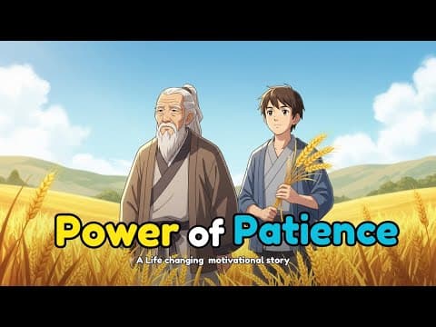 Patience Is the Secret to Every Success | Motivational Story | The Lantern Tales #motivationalstory