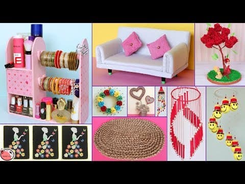 10 Best Out of Waste Idea !!! DIY ROOM DECOR & Organization Idea - DIY Projects