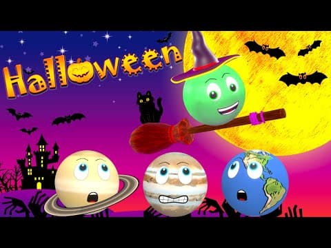 Halloween for Kids | Planets for Kids | Kids Halloween Videos