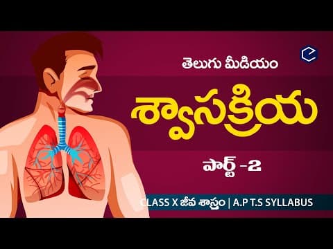 శ్వాస క్రియ Swasakriya part-2 - 10th Biology Respiration