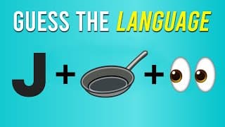 Can You Guess The Language by Emoji? Language Emoji Quiz