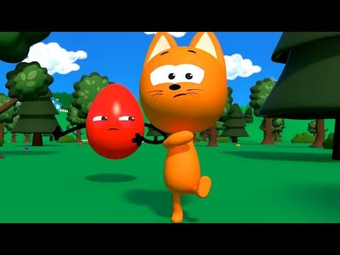 Kitty's Games - Game with a Surpise Egg - premiere on the channel