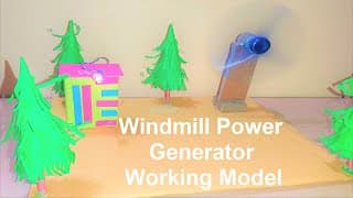 how to make wind power generator working model using dc motor - diy - | wind turbine