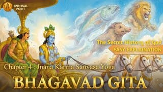 Bhagavad Gita Chapter 4: Jnana Karma Sanyasa Yoga (The Secret History of God)