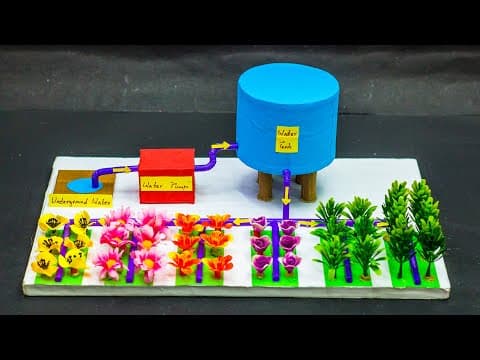 Science Projects | Drip Irrigation Model