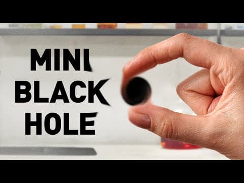 Black holes: from tiny to gigantic