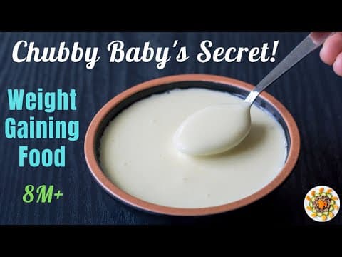 Chubby Baby's Secret! Weight Gaining Baby Food | Potato Egg Puree for 8M+