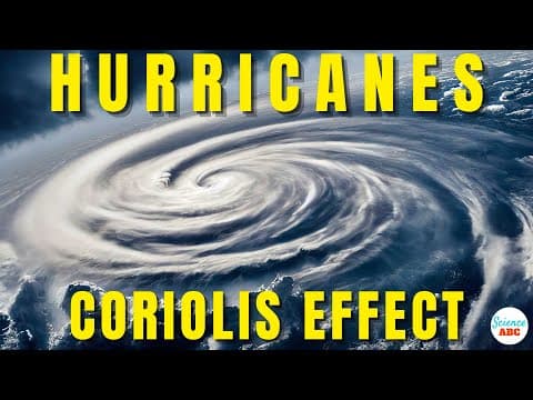 Coriolis Effect- How Hurricanes Form and Why they Spin in different ways in North and South Hemisphere