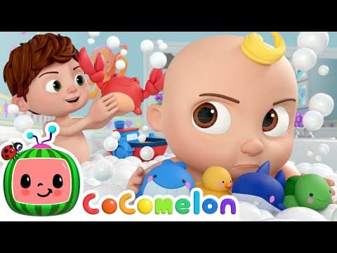 Bubble Bath Song with Sea Animals