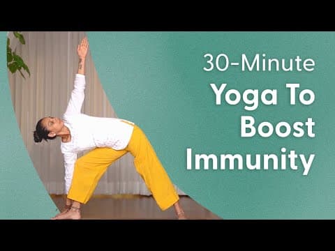 30 Minute Yoga for IMMUNITY | इम्युनिटी बढ़ाने के लिए योग @satvicyoga